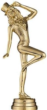 Miniatura 2 de Crown Awards Trofeo de baile, trofeos de baile de 10.0 in con grabado incluido