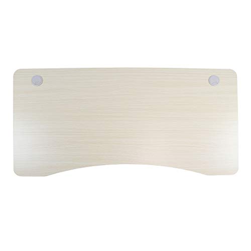 ZINNZ SELECTED Tischplatte estable 2,5 cm fuerte DIY Schreibtischplatte Bürotischplatte Spahnholzplatte con 2 Kabeldurchlässen Cover