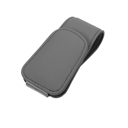 Fixation magnétique pour lunettes de voiture avec clip pare-soleil noir