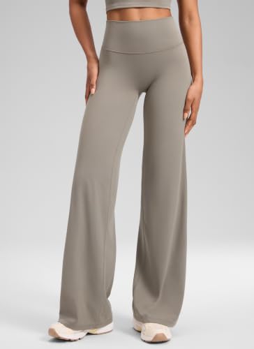 Image of CRZ YOGA Softretch Wide Leg Pants 28 inch /30 inch /32 inch | No Front Seam, Ultimate Comfort, Next to Skin, Yoga, Casual, High Waisted, for Women