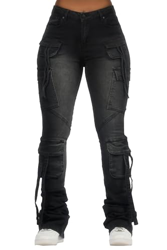 Women's Rakesha Cargo Super Stacked Jean