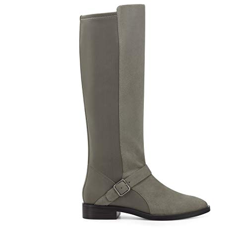 Aerosoles Women's Ballie Equestrian Boot, Grey Fabric, 9.5 #TOP1
