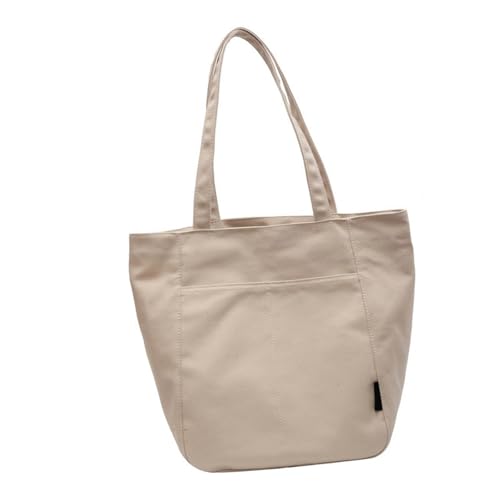 Sac fourre-tout en toile grande capacité pour transporter livres et ordinateur