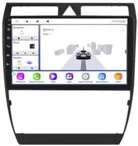 Car Radio for Audi A6 C5 S6 RS6 1997-2004 9 Inch Android 15 Touch Screen Rear View Camera For, 4 Core 4G+64G