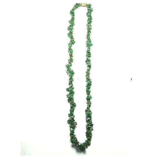 CA AGATE Green Jade Chip Stone Mala - Necklace Crystal Mala Chip for Reiki Healing (B09Y48F6DM) Amazon Price History, Amazon Price Tracker