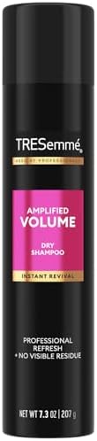 TRESemmé Dry Shampoo Spray, Volume Clean – Refreshes & Absorbs, Warm Petals, 7.3 Oz
