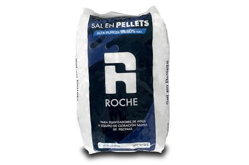 Consejos para Comprar Suavizadores de agua al mejor precio. 41 20 KG Sal En Pellet Grado Industrial Roche Premium | Ideal para Suavizadores de Agua y Cloradores