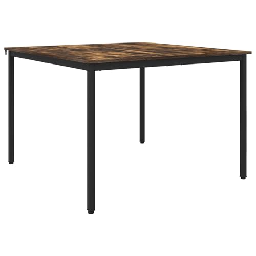 Table à manger moderne en métal bois peu encombrant 110 cm - 2