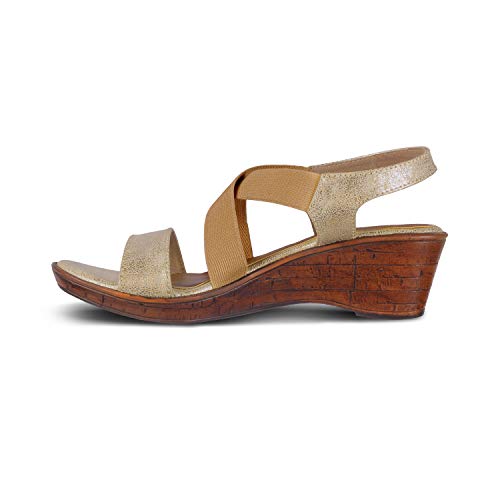 Image of SOLE HEAD Antique Wedges Women Sandals