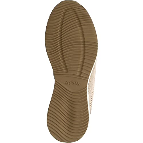 Skechers Skechers Women's Bobs Squad-Glam League Trainers, Blush Engineered Knit Rose Gold Trim, 36