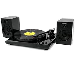 Tourne-Disque phonographe, Lecteur de Vinyle avec 2 Haut-parleurs stéréo séparés, Tourne-Disque Bluetooth, système HiFi… - Les Beatles, Paul McCartney, John Lennon, RIngo Starr, George Harrison