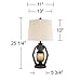 Franklin Iron Works Horace Rustic Farmhouse Table Lamps 25.25