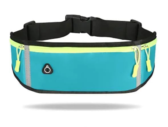 3 Pocket Running Belt | Travel Waist Bag | Casual Slim Fanny Pack | Shoulder Chest Pack with Adjustable Strap | Workout Belt | Running Pouch Phone Holder Accessories | Used for Men & Women-image-42