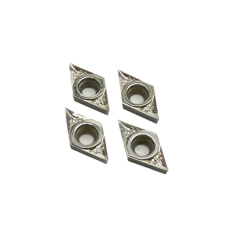 Fresas de torno DCGT070202 para aleación de aluminio, 10 piezas miniatura 1