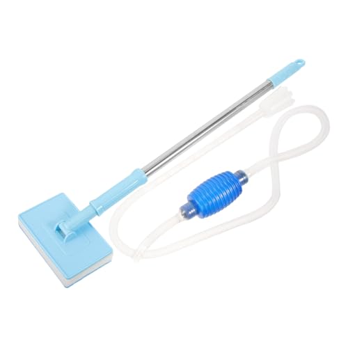 YARNOW 3 Juegos Cambiador de Agua de pecera Limpiador de pecera Aspirador para pecera Accesorios para peceras de Grava para Acuario Herramientas de Acuario el plastico