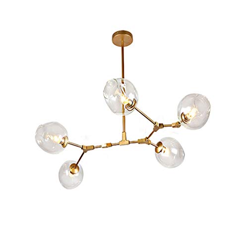 Plafonnier cuisine salle de bain couloir CLSDRZC luminaire 5 têtes