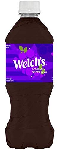 Welch's Sparkling Grape Soda 20 oz Bottle - Pack of 24