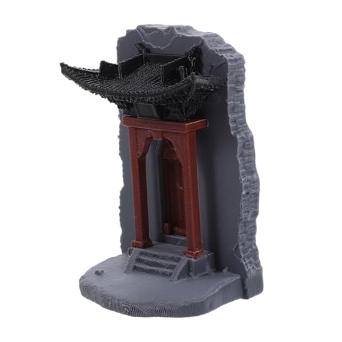 Pagode miniature 9 cm résistante à l'eau pour aquarium zen