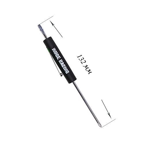 Muge Racing Pocket Screwdriver Double End And Slotted Set Mechanical Magnetic Slotted Head With Clip, Mini Pocket Screwdrivers For Mechanics, Electricians (5Pcs, Black) #TOP2