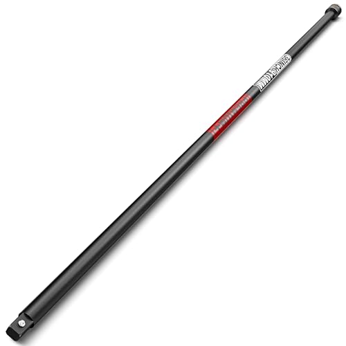 Image of 1 /2 inch Drive Impact Extension Bar, 36 Inch Length Socket Extension, CR-V Steel, Narrow and Deep Areas in Automobile Maintenance, Mechanical Assembly or Industrial Operations