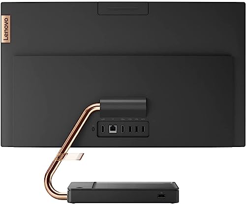 Image of Lenovo IdeaCentre 5 23.8 inch FHD All-in-One Desktop, Intel Core i5-10400T Processor, 16GB RAM 1TB SSD, WiFi 6, Bluetooth, Webcam, Wireless Keyboard & Mouse, Windows 10 pro, Black