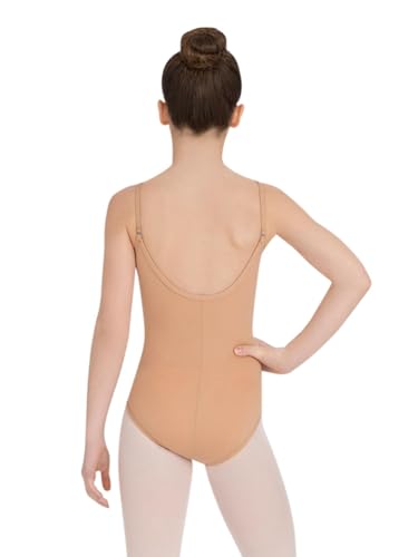 Image of Capezio Girls' Team Basic Camisole Leotard with Adjustable Straps