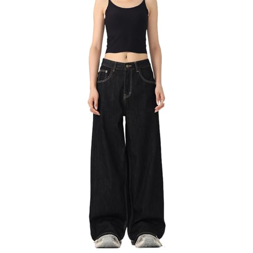 Men's Denim Pants Summer Straight Leg Jeans for Man