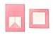 UGWUIA Aeiniwer TANGDIAABBCC SIXNE Vicien Professional Bakery Box Pink Cake Box with Window-10 pack-10x10x5 Inch Durable