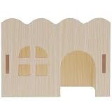 Cachette pour hamster – cette maison en bois pratique offre à votre petit compagnon un endroit confortable pour se détendre