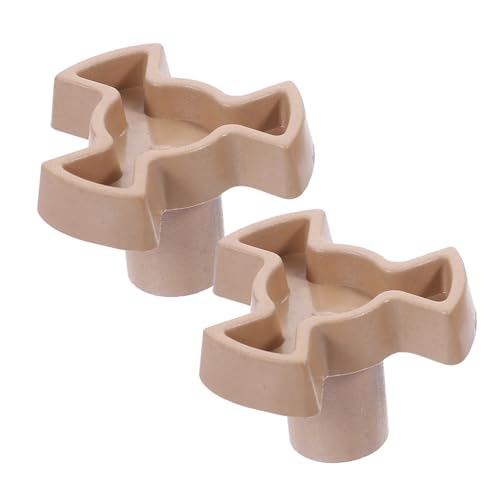 STOBAZA 2 piezas Soporte para Microondas con Acoplador Y Repuesto para Plato Giratorio Instalación Sencilla Compatible con Hornos Microondas de Unidades