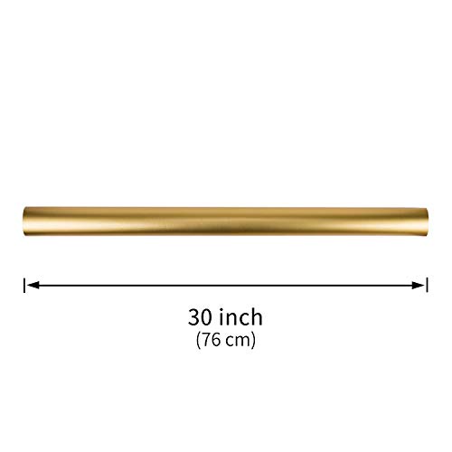 Image of RUSPEPA Gift Wrapping Paper Roll - 81.5 Sq Ft Matte Gold for Wedding,Birthday, Shower, Congrats, and Holiday Gifts-30Inch X 32.8Feet