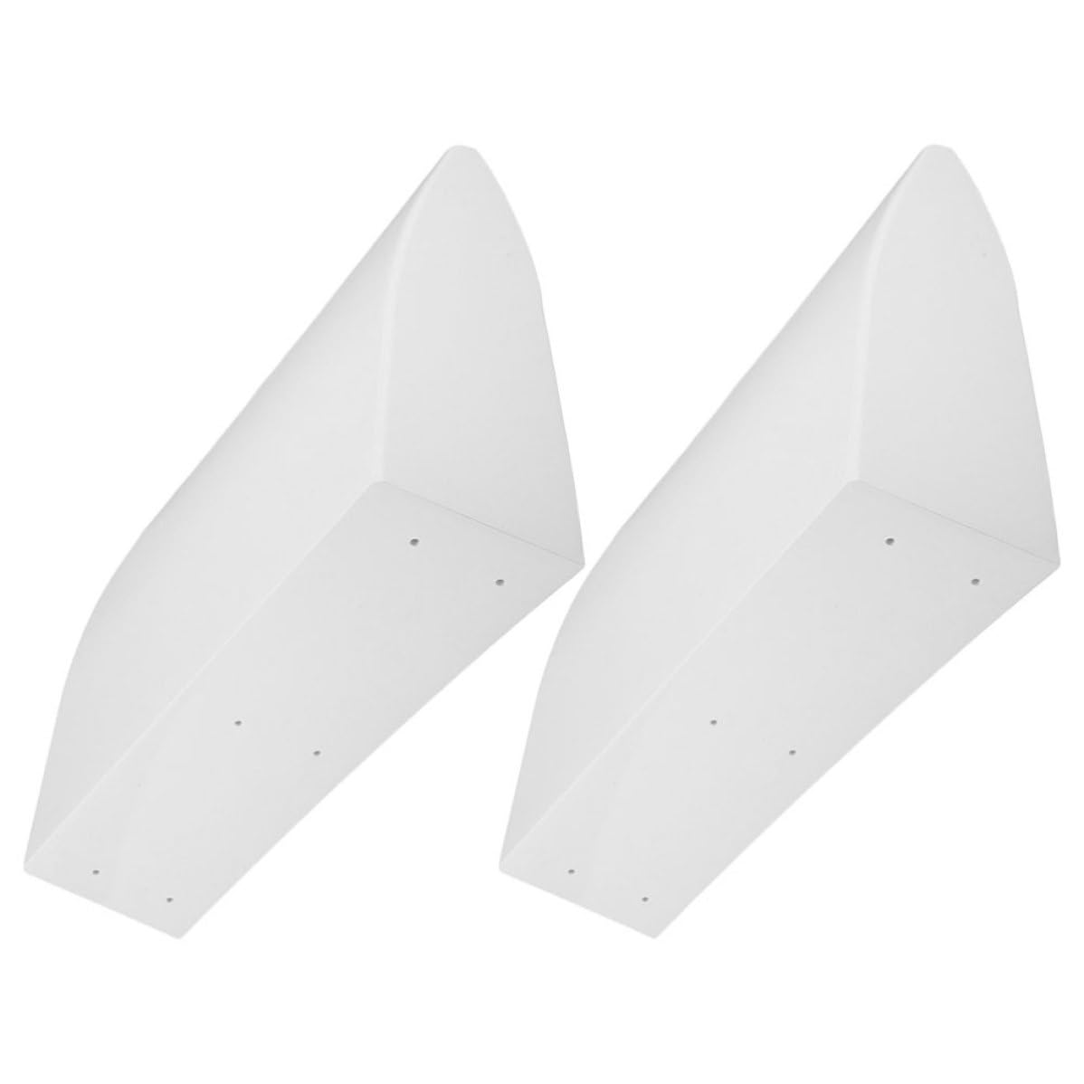 2 Pezzi Copertura per Colonnina Ricarica Auto Elettrica Esterna ABS
