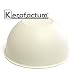 Kerafactum - Cuenco para cereales (redondo, plástico, 500 ml, 4 unidades)