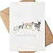 Dog Season's Greetings Card, Dog Christmas Card, Funny Dog Christmas Card (Premium Quality Card, Handmade)