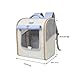 DPZTSYD Cat Bag Cat Bag Pet Bag Breathable Pet Backpack Oxford Cloth Cat Backpack Outing Cat Bag Multifunctional Cat Bag Cat Carrier(Green)