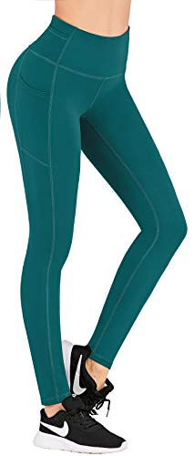 IUGA Leggings para mulheres com bolsos, cintura alta, calças de ioga para mulheres, leggings elástic