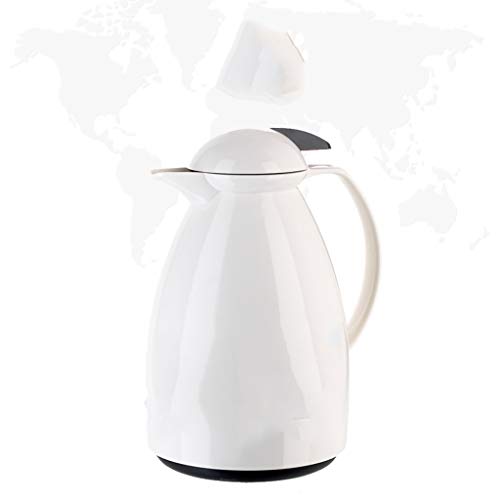 Thermische Karaffen, 100 0ML Geïsoleerde koffiepot/dubbele glas thermos / 24 uur isolatie - Image 4