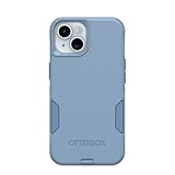 OtterBox iPhone 16e, 15, 14, & 13 Commuter Series Case - Crisp Denim (Blue), Slim & Tough, Pocket-Friendly, with Port Protection