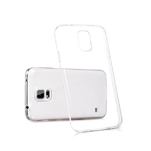 ABC(TM) Fashion Transparent Clear Rubber Soft TPU Case For Samsung Galaxy S5 i9600 G900