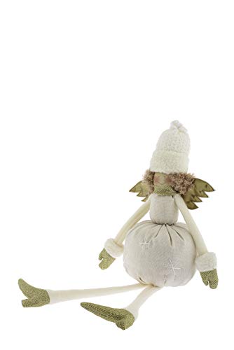 Comarco Sa 12625 Deko-Zubehör für Zuhause, Stoff, Gold, 15 x 15 x 50 cm