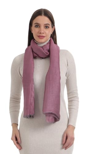 EH 100% Pure Linen Scarf, Stole, two tone color Twill, large, airy, breathable, all weather linen scarf
