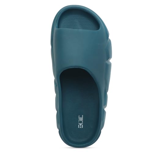 Image of Hygear Men's Warrior EVA Slides | Ultra Soft Cushion | Lightweight | Waterproof | Stylish |Anti-Skid | Comfortable Everyday Slides for Men