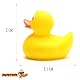 Duckshop I Badeente Malina Gelb – Der Klassiker unter den Quietscheenten I Quietscheentchen I L: 8,5 cm I Geschenk Kinder I Geschenk Sammler