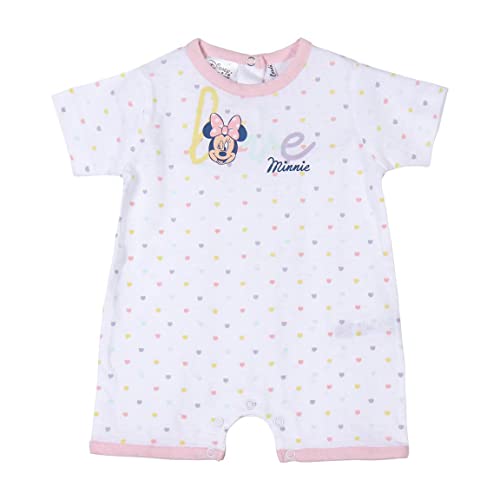 CERDÁ LIFE'S LITTLE MOMENTS Ropa de Bebe de Niña en Algodón 100% | Pelele Verano de Manga Corta...