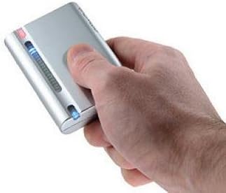 EmWave 2 - Heartmath Personal Stress Reliever Silver Blue