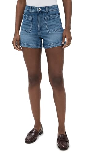 Madewell Women's The Denim Emmett Shorts, Meriwether Wash, 27