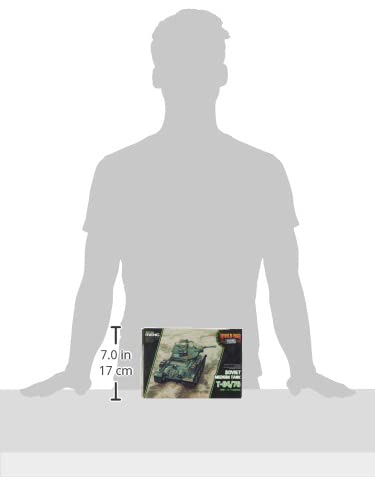 MENG Model 918063 – Modellino Plastico T34/36, Kit Snap Facile Senza Colla, Scala Non Definita, Per Appassionati - 6
