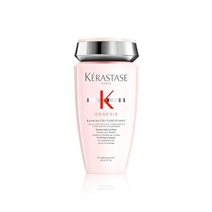 Kerastase Genesis Strengthening Nutri-Fortifiant Shampoo – For Weak or Damaged Hair, Detangles & Hydrates, For Normal to Dry Hair