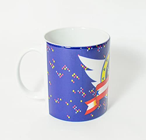 TusPersonalizables Sonic Mug and Keychain (Mug - Sonic - Amy rose - video game - original for gifts…), Green,white,rose - Image 2