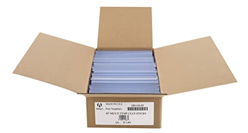 Adtech Hot Glue Sticks 10" Full Size, Clear, 25 Lbs #TOP15